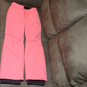 Roxy girls size 14 ski pants